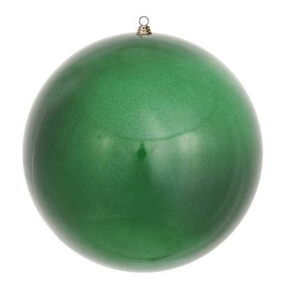 Vickerman 20" Giant Emerald Ornament. UV resistant and Approved for both Indoor and Outdoor Use.