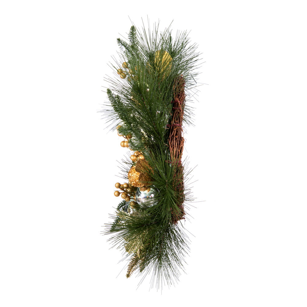 Vickerman 24" Artificial Christmas Wreath Unlit