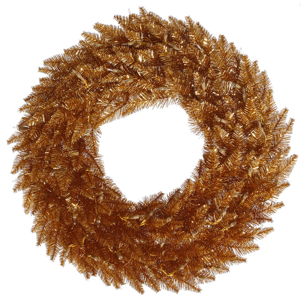 Vickerman 24" Copper Fir Artificial Christmas Wreath Unlit