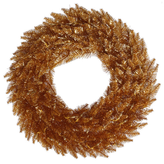 Vickerman 24" Copper Fir Artificial Christmas Wreath Unlit