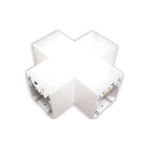 Westgate SCX Series X Section, Commercial Indoor Lighting, 944 Lumens, 4000K, White Finish, 0~10V Dimmable