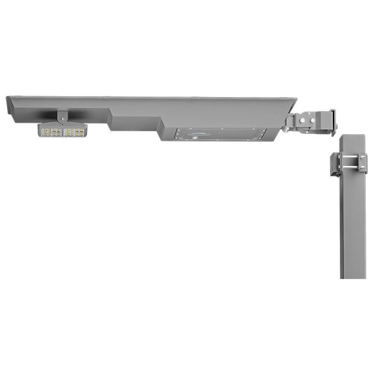 Westgate Soln 50-70W Round And Square Pole Mounting ACcessory, Outdoor Lighting, Grey Finish