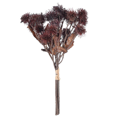 Vickerman 15" Mocha Artificial Earth Flower 2 per bag.