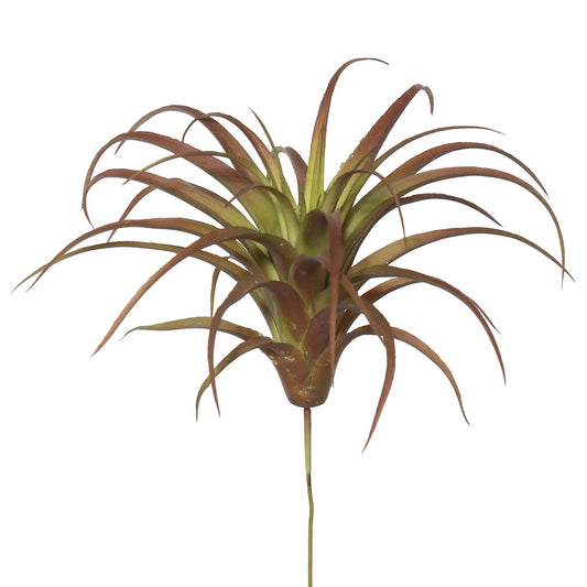 Vickerman 6.5" Artificial Green and Red Tillandsia Pick Set of 3