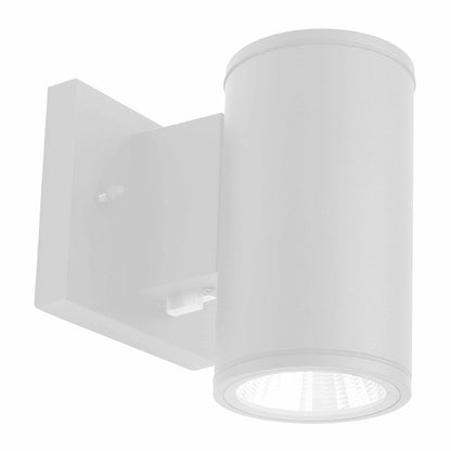 Westgate 3In Wall Cyl. Down Light 9W 30K/40K/50K Dim. - White, Outdoor Lighting, 9W, 650 Lumens, 3000K/4000K/5000K, White Finish, TRIAC Dimming