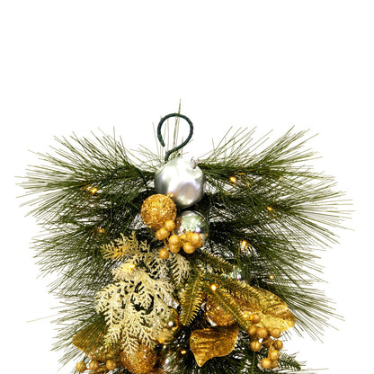 Vickerman 30" Artificial Christmas Teardrop Unlit