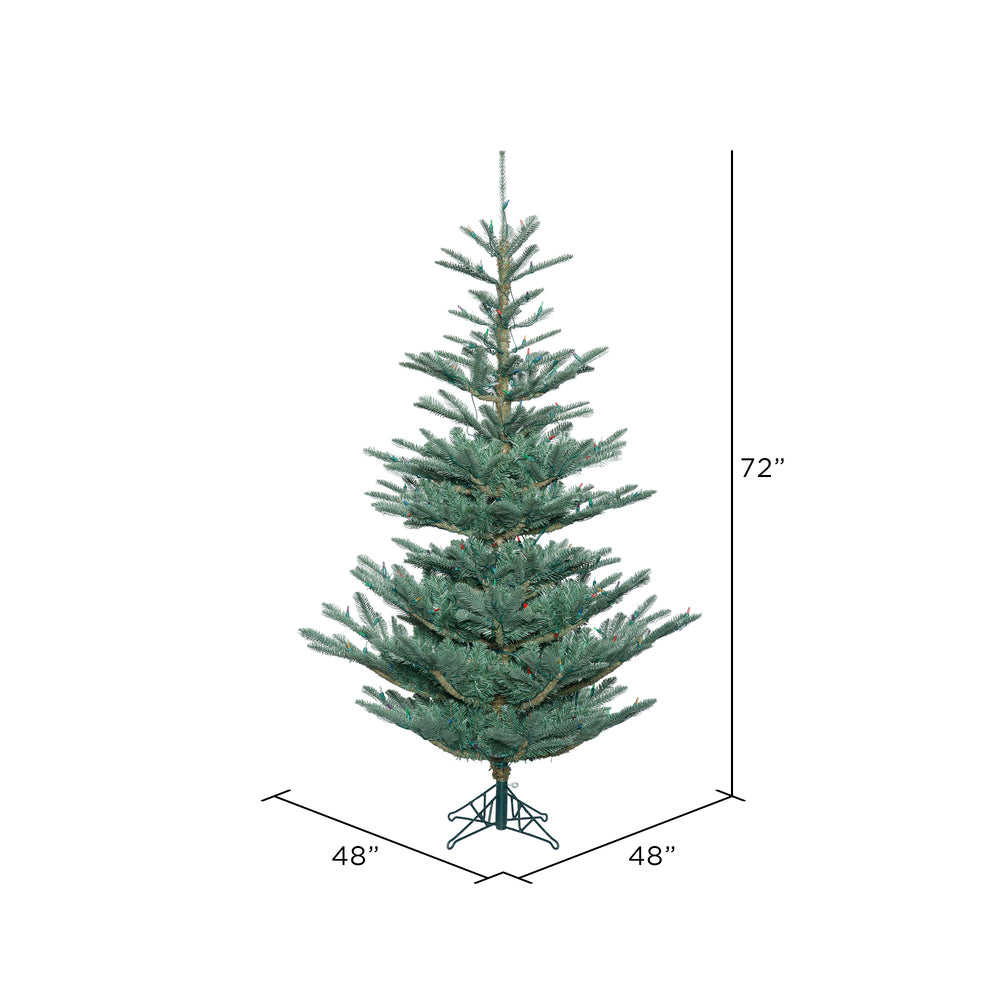 Vickerman 6' Alberta Blue Spruce Artificial Christmas Tree Unlit