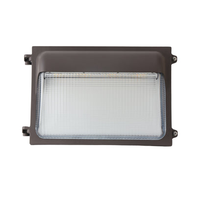 ASD Lighting LED Slim Wallpack Power Adjustable 60/100/120W 120-277V CCT Selectable 3000/4000/5000 with Photocell Dimmable Bronze UL DLC Premium