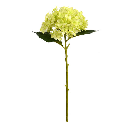 Vickerman 19" Artificial Green Hydrangea Spray. Includes 3 sprays per pack.