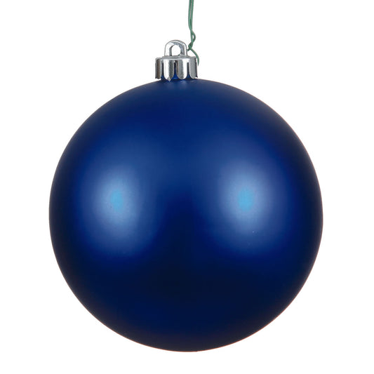 Vickerman 2.4" Cobalt Blue Matte Ball Ornament 24 per Bag