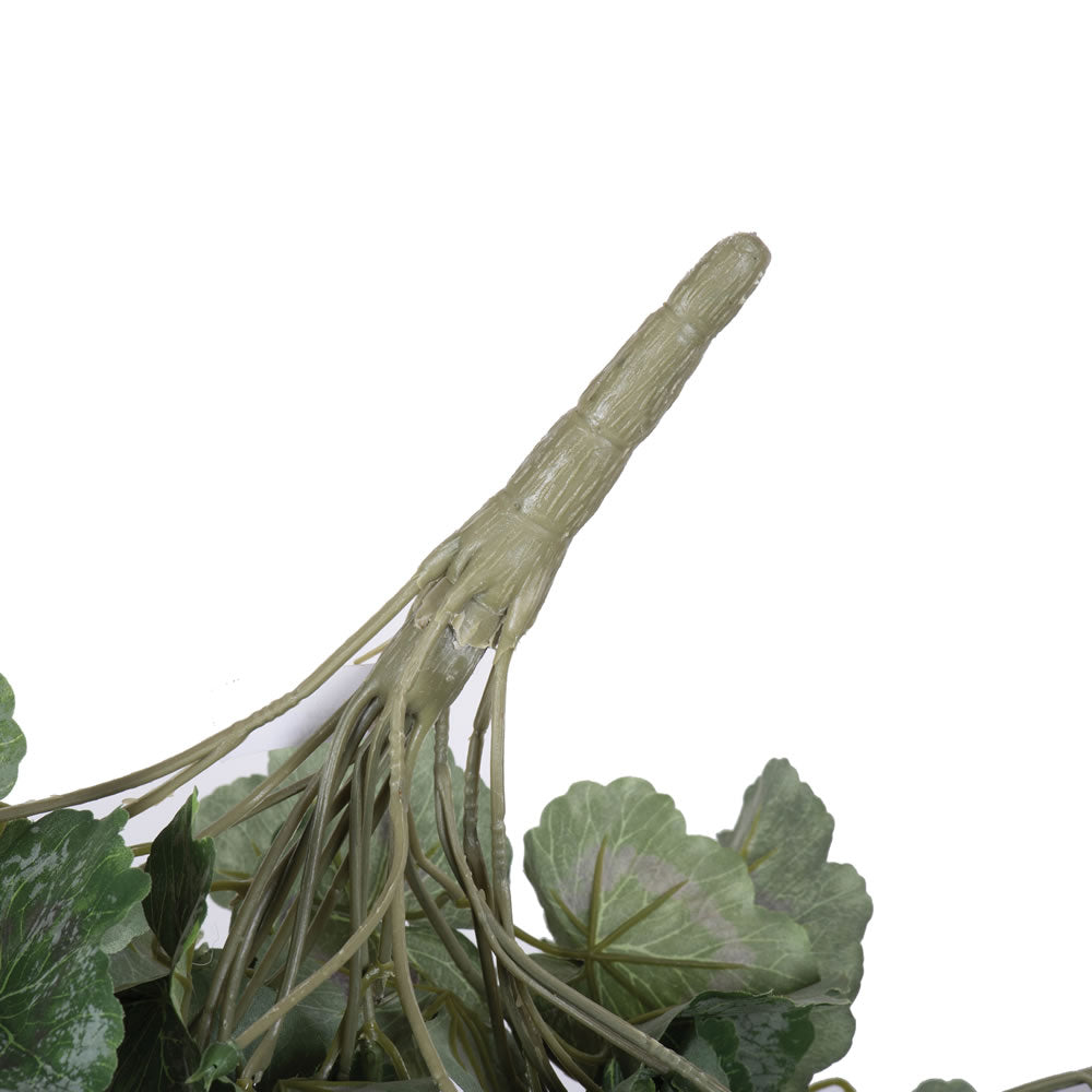 Vickerman 22" Artificial Light Pink Geranium Hanging.