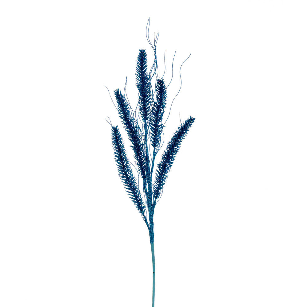 Vickerman 30" Turquoise Wheat Glitter Spray 6 per bag.