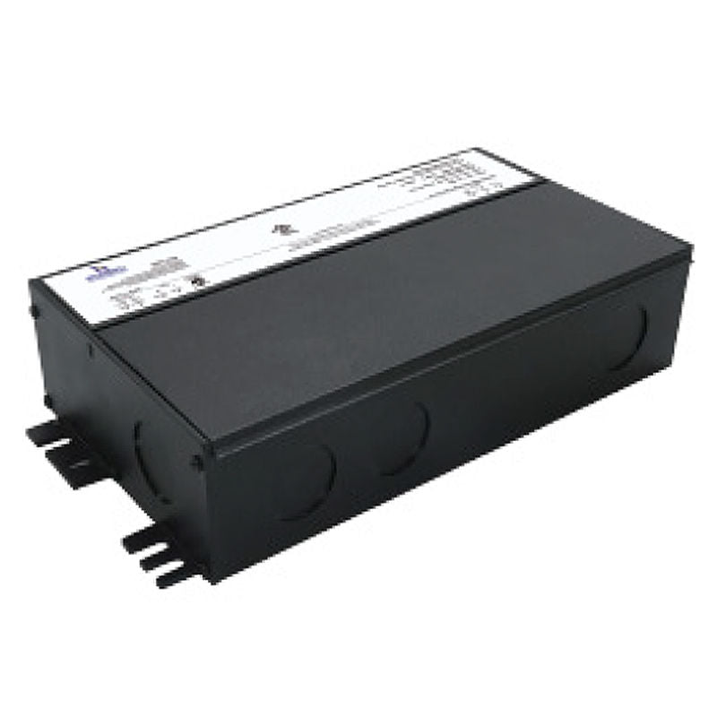 Westgate 5-In-1 Dimmable Electronic LED Driver With Junction Box, 120-277V To 24V 120W, Ribbon Lighting, Black Finish Traic/Phase,0-10V,1-10V,Potentiometer,10V Pwm