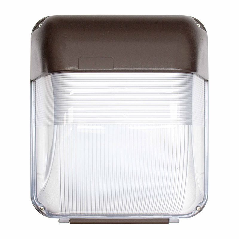 Westgate LED Semi-Cutoff Vandal-Proof Wall Pack, 120-277V, Outdoor Lighting, 50W, 4400 Lumens, 4000K, Dark Bronze Finish