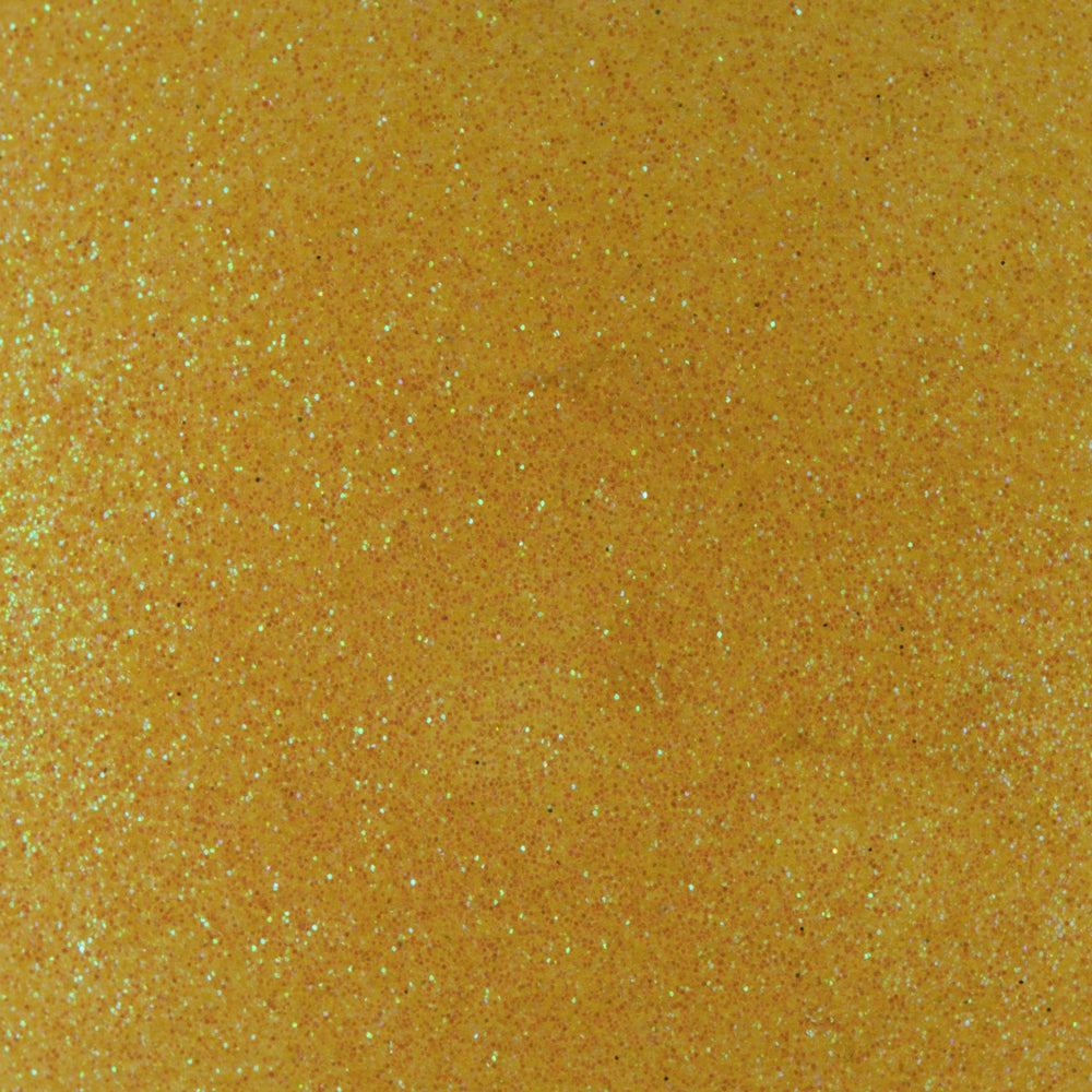 Vickerman 6" Yellow Glitter Ball Ornament 4 per Bag