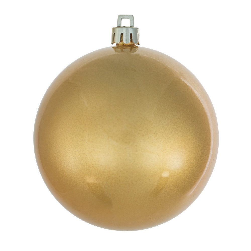 Vickerman 3" Copper/Gold Candy Ball UV Drilled 12/Bag