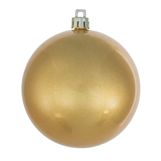 Vickerman 3" Copper/Gold Candy Ball UV Drilled 12/Bag