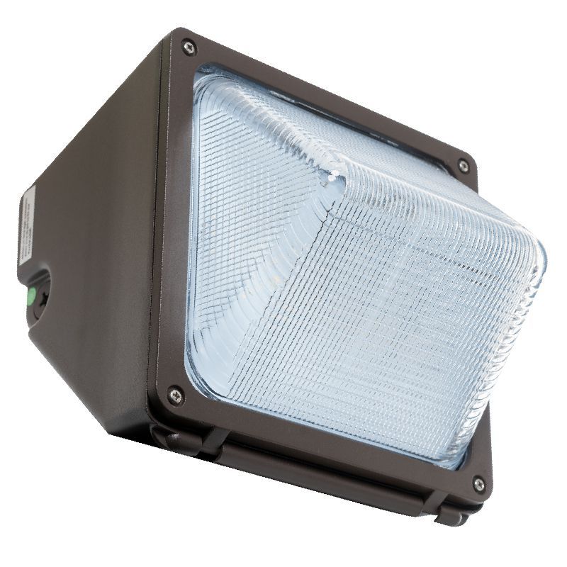 Westgate Non-Cutoff Wall Pack, Outdoor Lighting, 15W/20W/25W/30W, 130 Lumens/W, 30K/40K/50K/57K, Bronze 0~10V Dimmable