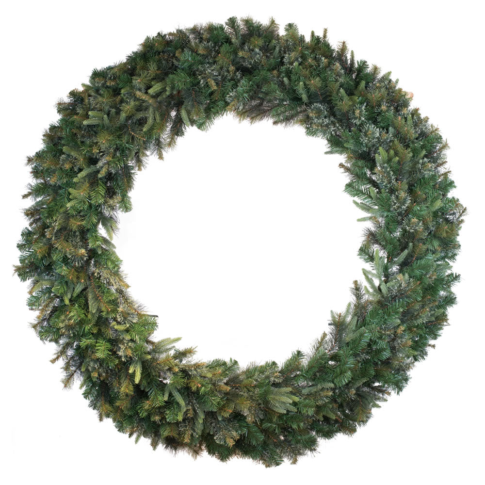 Vickerman 96" Cashmere Artificial Christmas Wreath Unlit