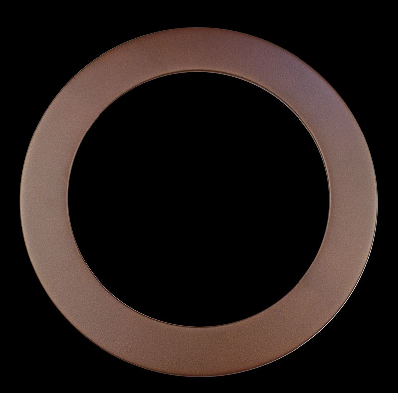 Westgate 6" Round Trim For FML-R6 Series - Bronze, Residential Lighting, Bronze Finish