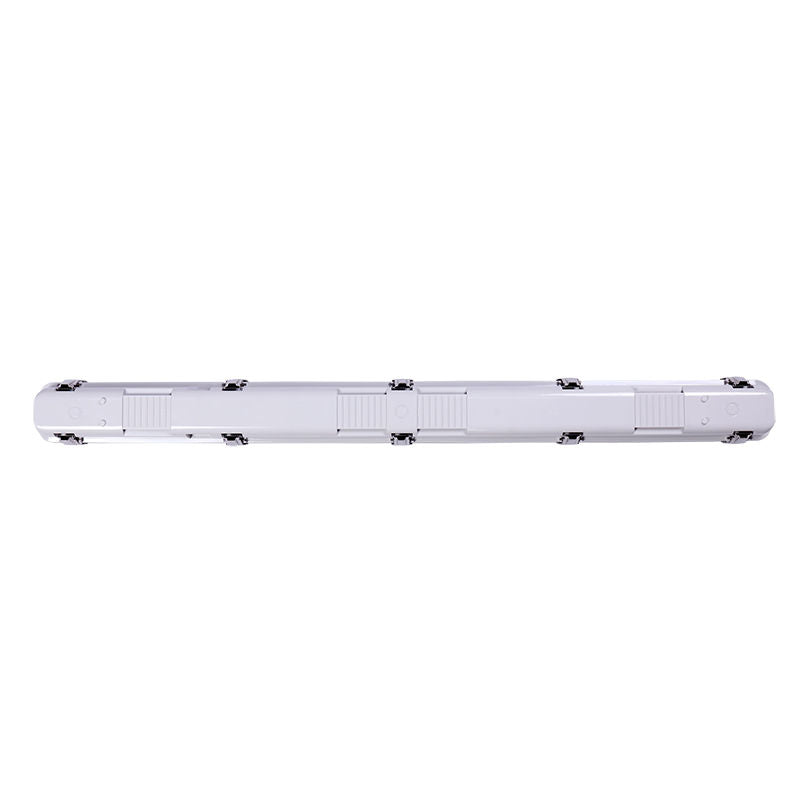 Westgate 4Ft Vaport Tight Selectable 200-245W 30/40/50K IP66 Nsf, Industrial Lighting, 200W/230W/245W, 150 Lumens/W, 35K/40K/50K, White Gray Finish, 0~10V Dimming