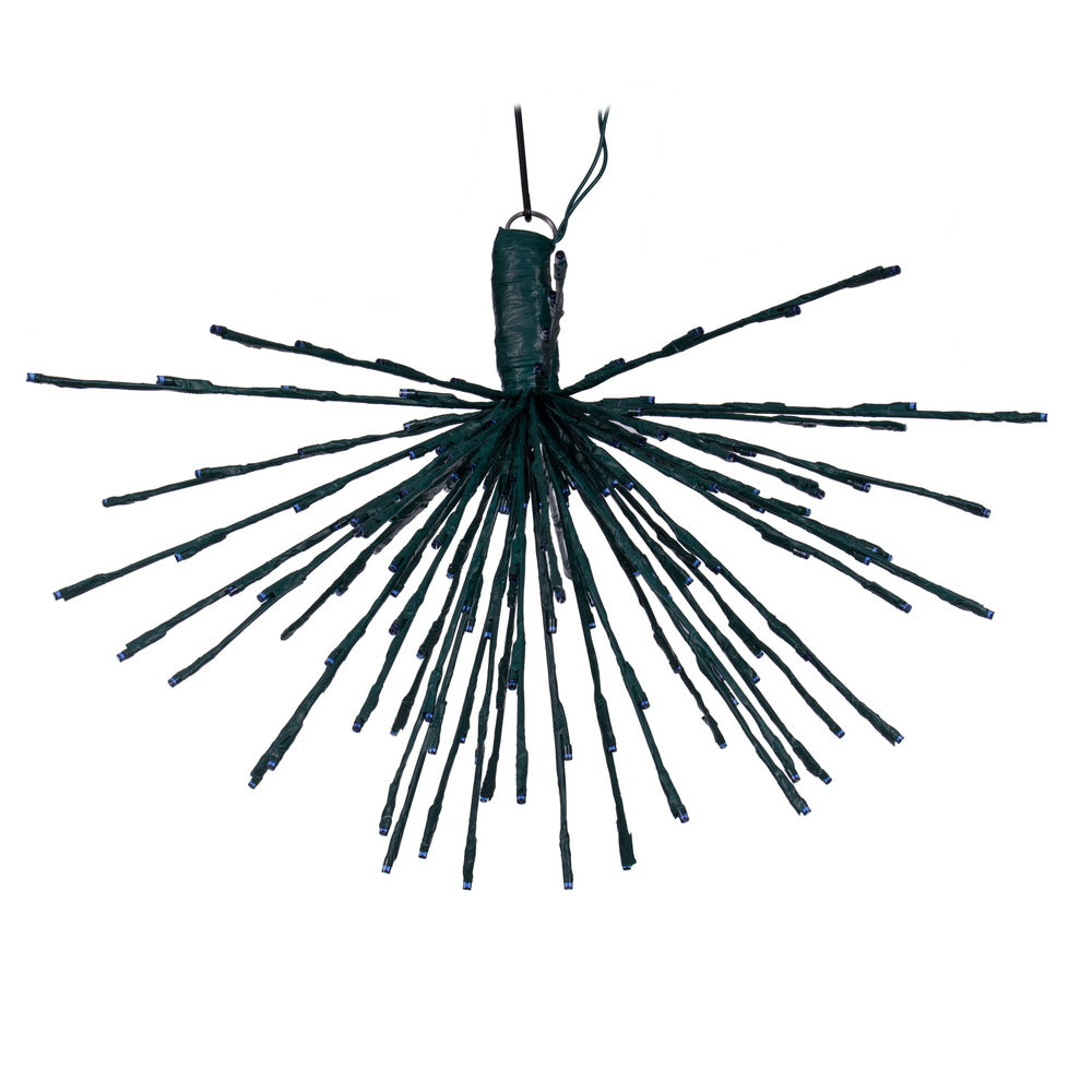 Vickerman 160Lt x 24" Green Starburst Blue 5mm LED Lights.