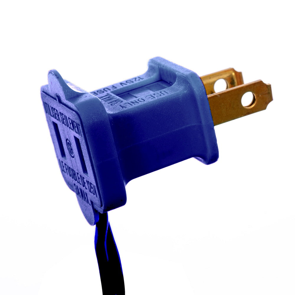 Vickerman 7.5' x 40" Flocked Turquoise Fir Artificial Slim Christmas Tree with Turquoise LED Lights.