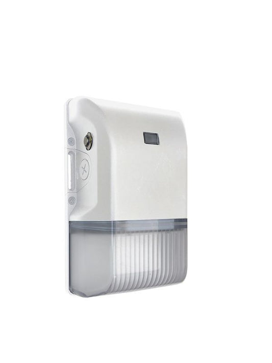 Westgate Mini WallPack Adj. 15-30W Adj. Cct 30/40/50K, Photocell And Em, White, LED Exit & Emergency Lighting, 15W/20W/30W, 135 Lumens/W, 3000K/4000K/5000K, Dark Bronze Finish