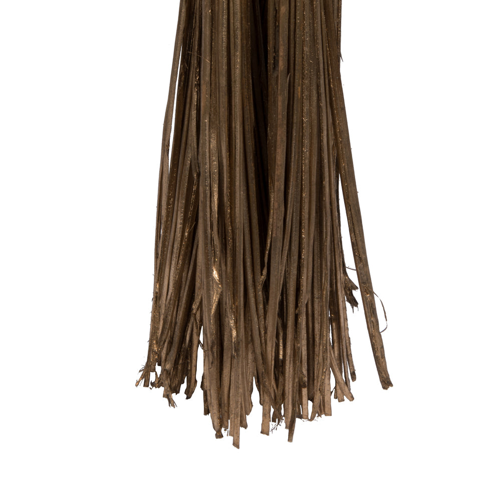 Vickerman Natural Botanicals 24"-28" Curly Ting Ting Gold with Gold Glitter. 5 bunches per Pack.