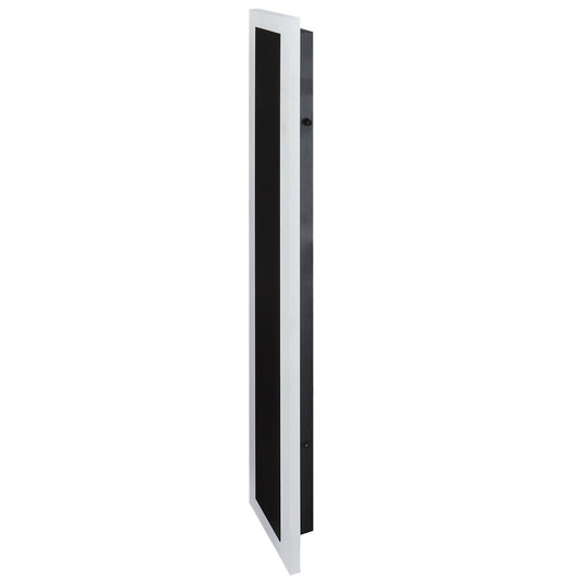 ASD Lighting LED Outdoor Wall Sconce wide acrylic 36" 30W 120-277V CCT Selectable 3000/4000/5000K Dimmable Black ETL