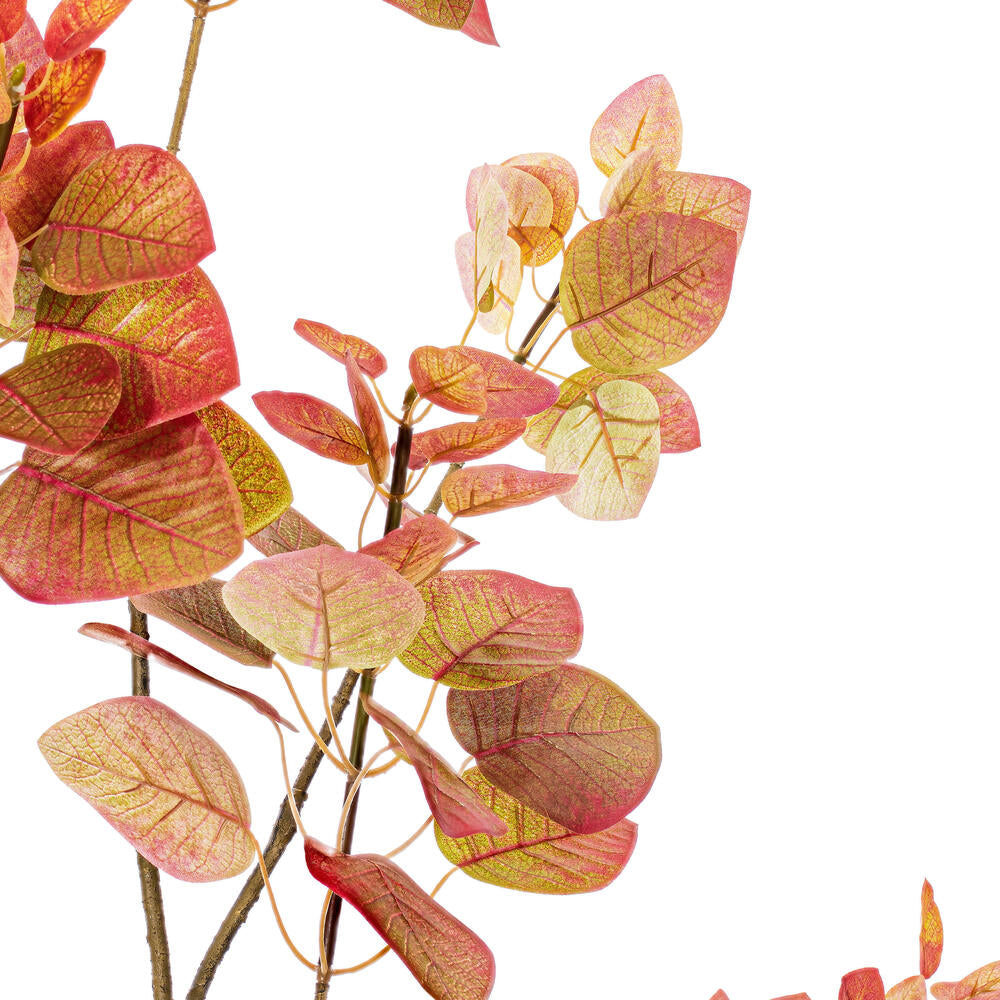 Vickerman 5' Artificial Red Potted Rogot Rurple Tree.