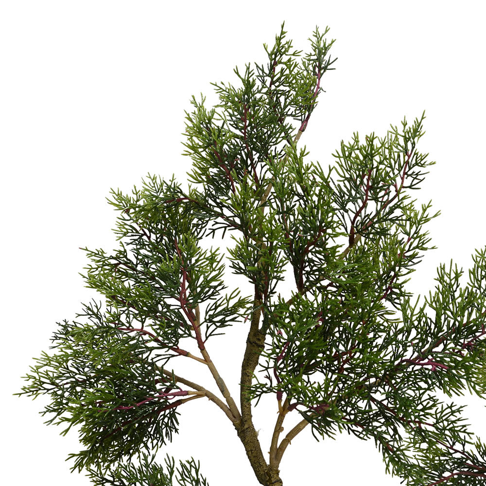 Vickerman 4' Artificial Potted Cedar Tree.