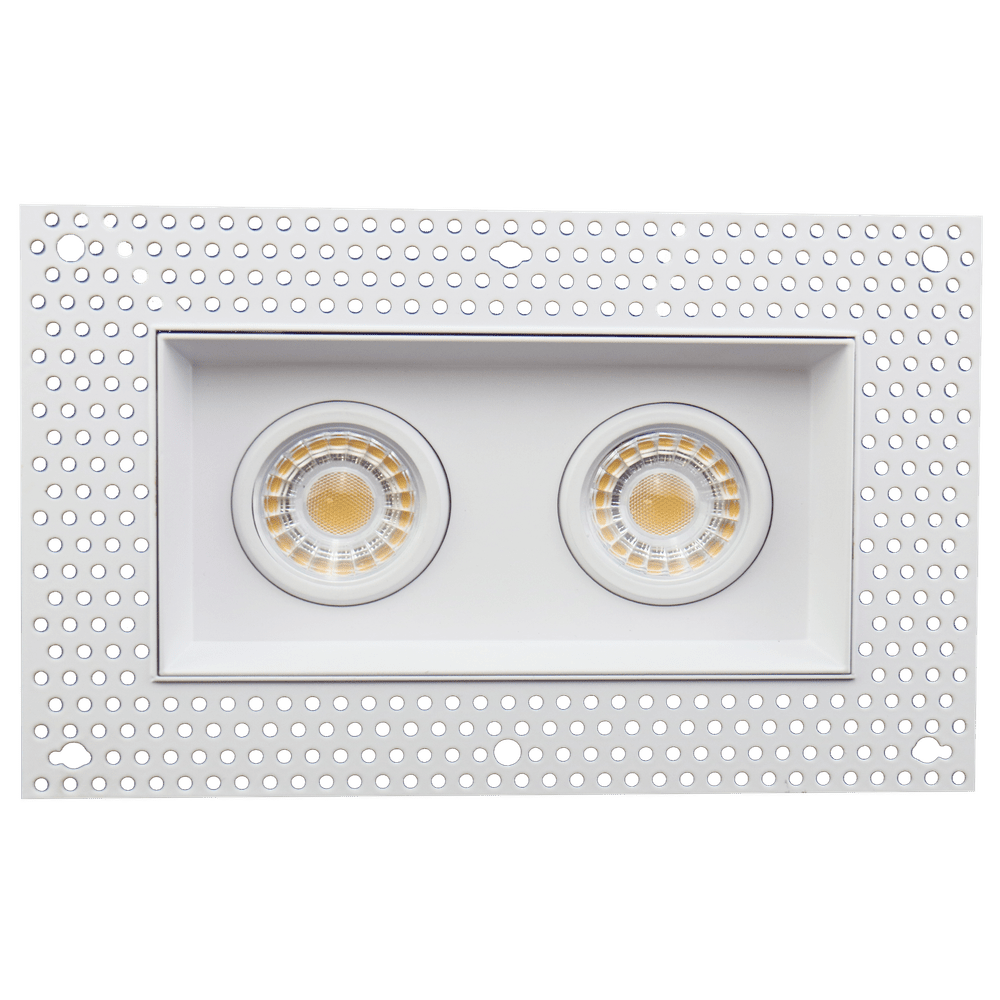 Goodlite 3 Inch Trimless LED Double Gimbal Fixture, Selectable Color Temperature, 27,30,35,41,50K