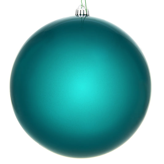 Vickerman 10" Dark Teal Candy Ball Ornament