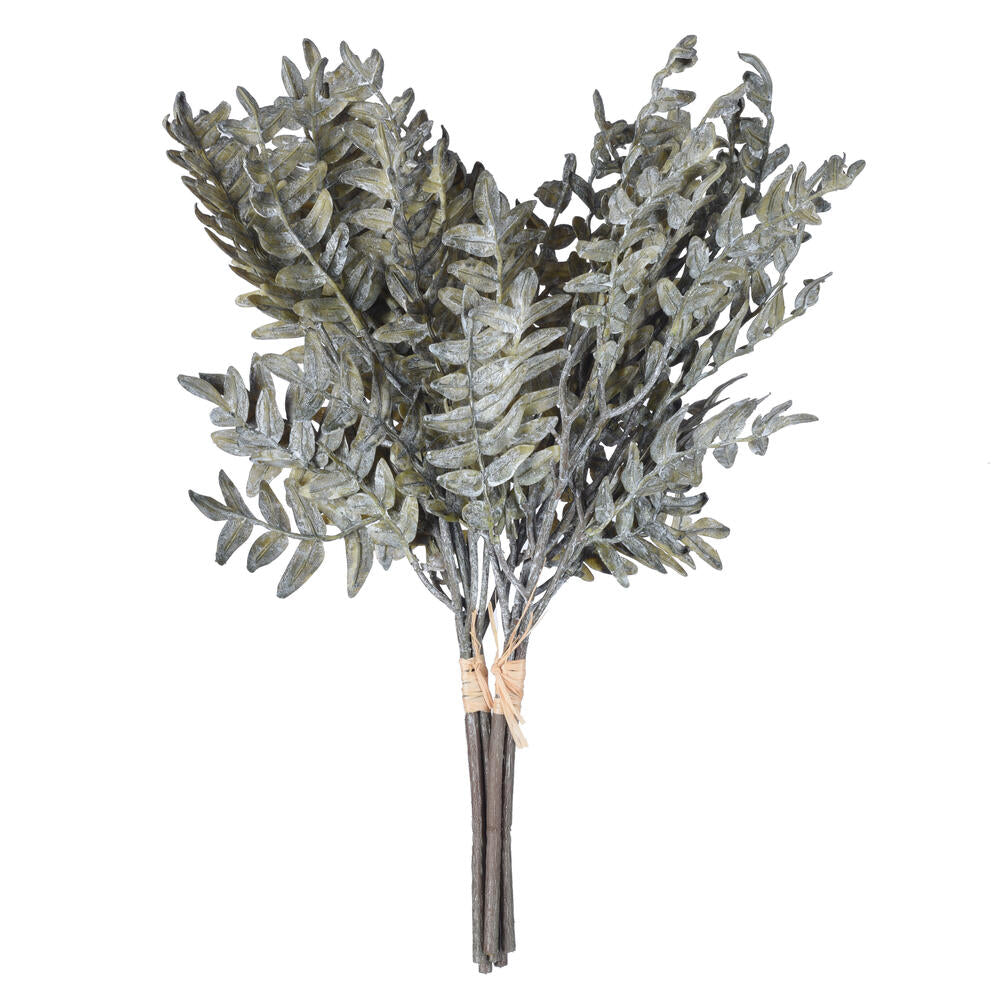 Vickerman 18" Green Artificial Acacia Bundle 2 per bag.