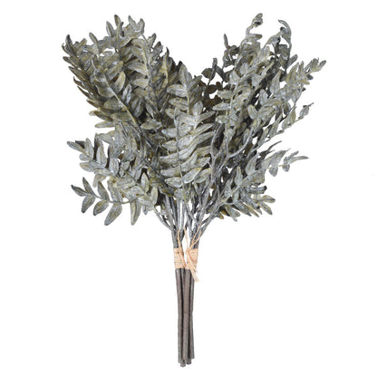 Vickerman 18" Green Artificial Acacia Bundle 2 per bag.