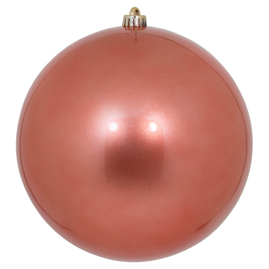 Vickerman 12" Coral Candy Ball Ornament