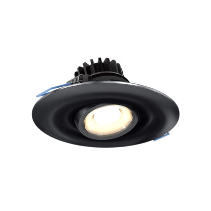 Dals Lighting 3"-4" Round Scope Gimbal Recessed Light - 5CCT Selectable - 120V,120|277|347V