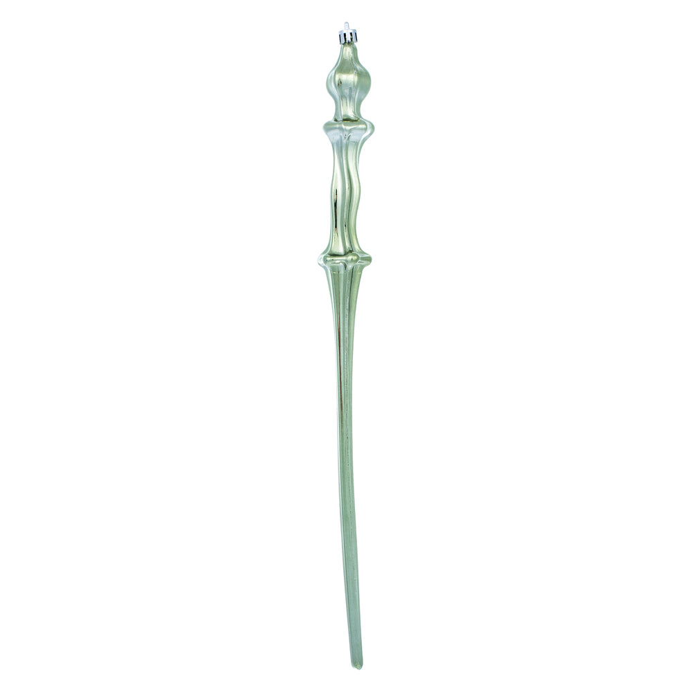 Vickerman 15.7" Wrought Iron Shiny Icicle 3/Bx