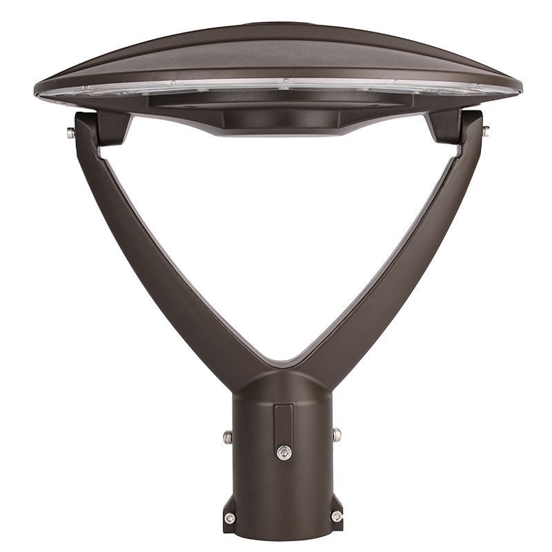 Westgate Garden Post-Top Light Selectable 60/80/100W 30/40/50K Type 5, Outdoor Lighting, 60W/80W/100W, 130 Lumens/W, 30K/40K/50K, Bronze 0-10V Optional