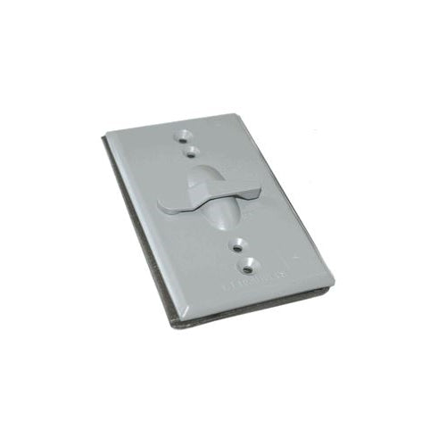 Westgate 1 Lever, Vertical, Switch Not Included, Electrical Products, Gray Finish