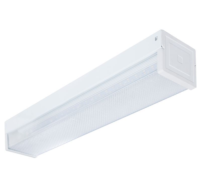 Westgate LED Vanity Light, 120~277VAC, Commercial Indoor Lighting, 17W, 1900 Lumens, 4000K, White Finish