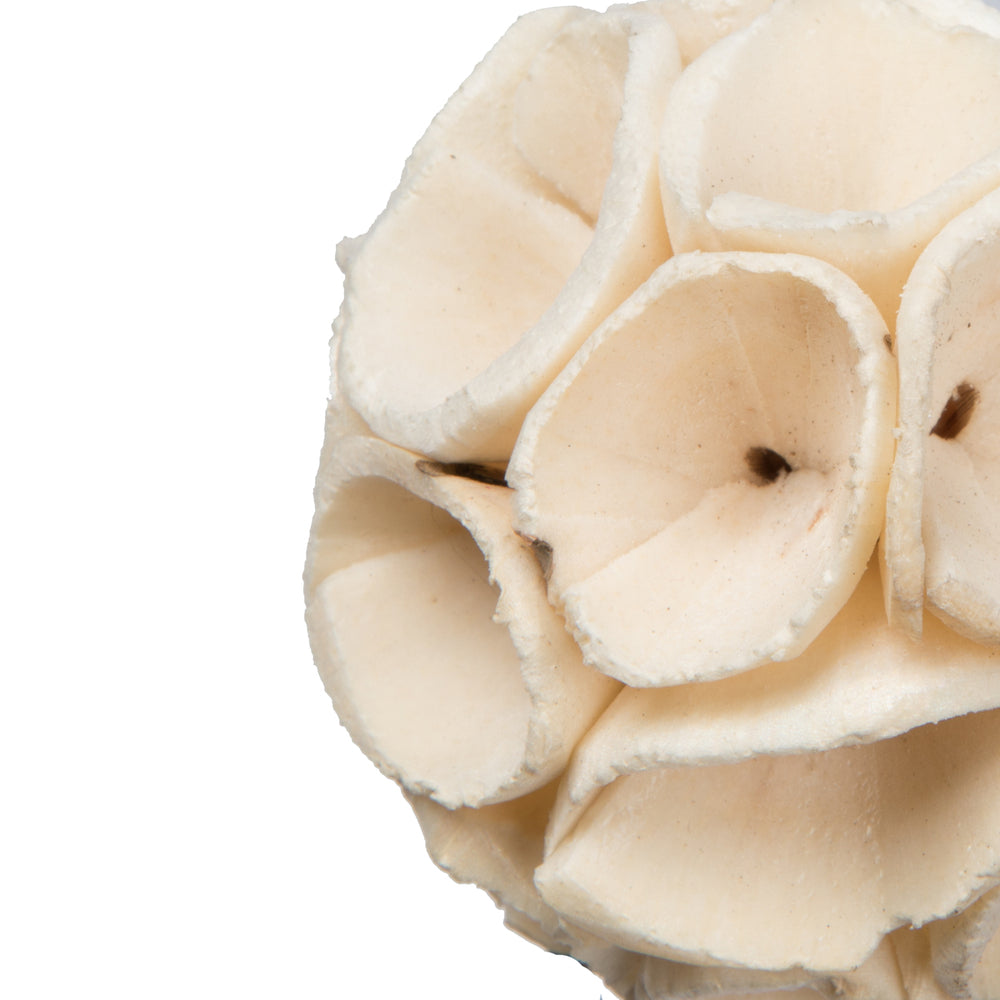 Vickerman Natural Botanicals 1.6" Sola Crape Ball. Includes 100 pieces per Pack.