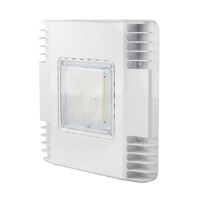 Euri Lighting ECS-150W1050 Commercial LED 150-Watt Square Canopy Light Waterproof IP65 Protection Dimmable