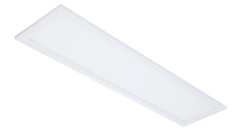 Westgate Internal-Driver LED SurFace Mount Panels, (1X4 & Larger Can Be Recess Mounted), Commercial Indoor Lighting, 40W, 4000 Lumens, 5000K, White Finish, 0~10V Dimmable