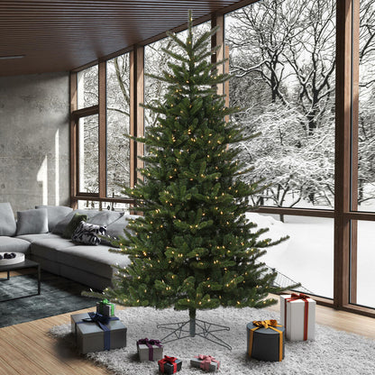 Vickerman 9' x 68" Decorator Pine Artificial Christmas Tree  Warm White Dura-lit LED Lights