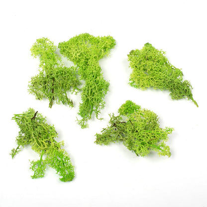 Vickerman Natural Botanicals 2 lb. Apple Green Reindeer Moss. This is a natural and preserved product.