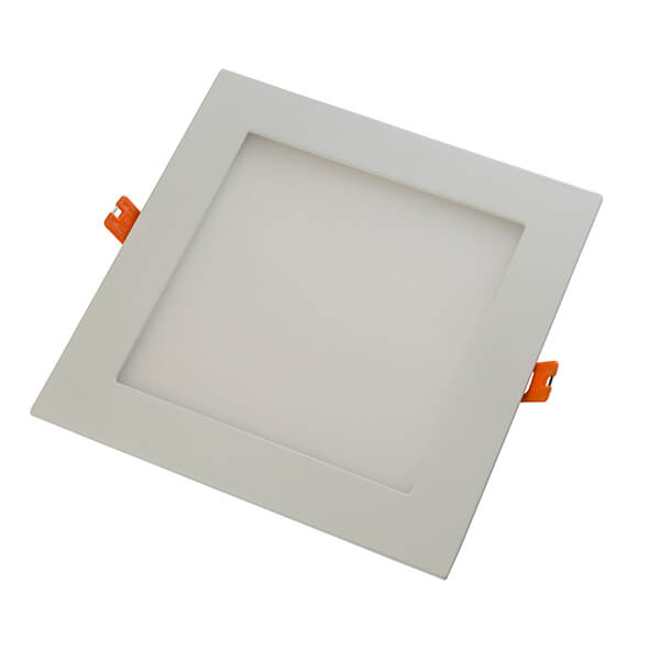 Light Blue USA LED 3" Square Slim Downlight Panel, 9 Watt, 120V, 450 Lumens, Dimmable