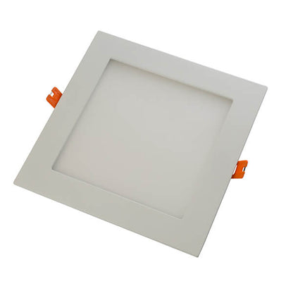 Light Blue USA LED 3" Square Slim Downlight Panel, 9 Watt, 120V, 450 Lumens, Dimmable