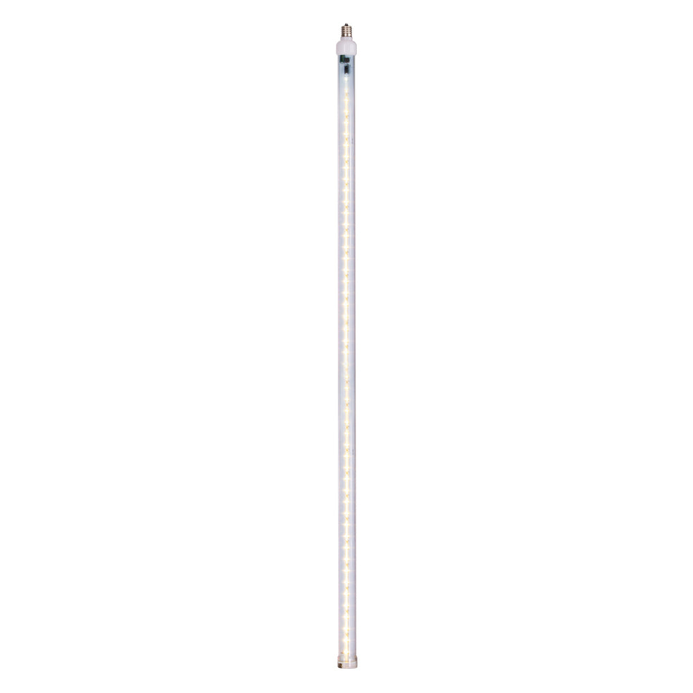 Vickerman 5 Pack of 36" Warm White LED SnowFall Tube Bulb C9-E17 Nickel Base.